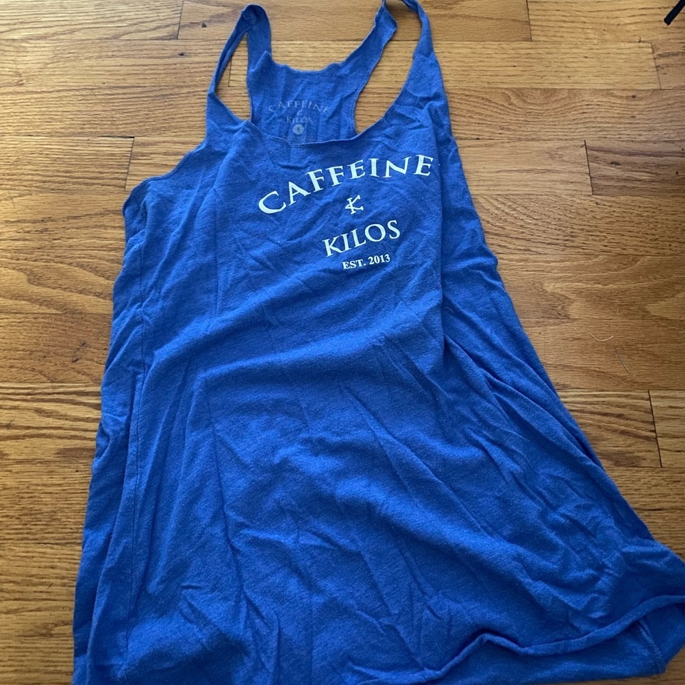 Royal blue C&K tank top